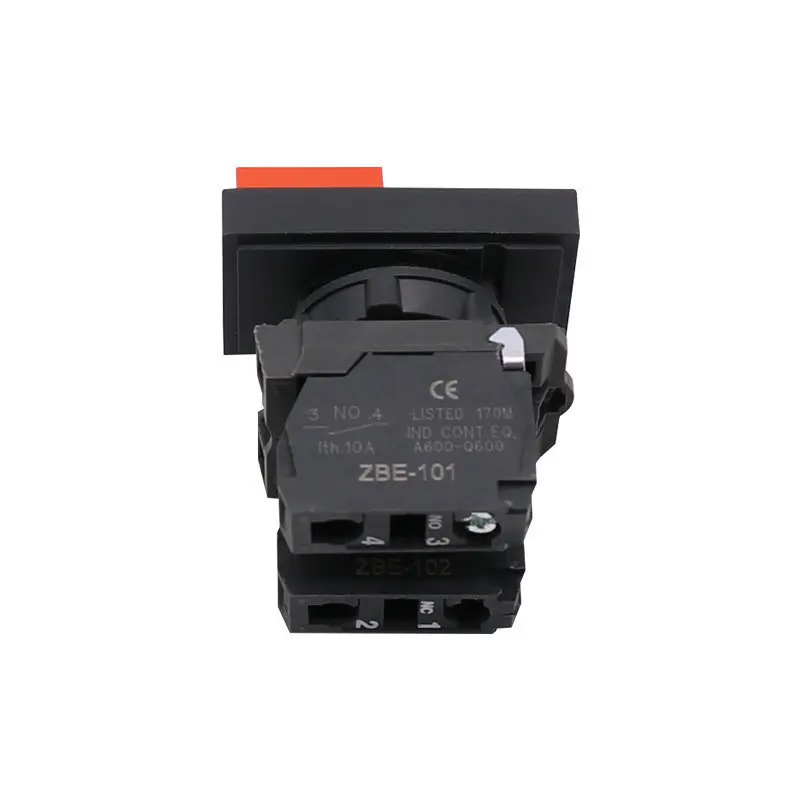 Interruttore a pulsante in plastica XB5-AL8425 Doppio collegamento Apertura 22 mm Rosso-verde Alimentazione Pulsante di avvio ON-OFF