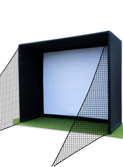 

Специальная проекция штор для симулятора гольфа в помещении. Простой имитатор, ударный сарай.