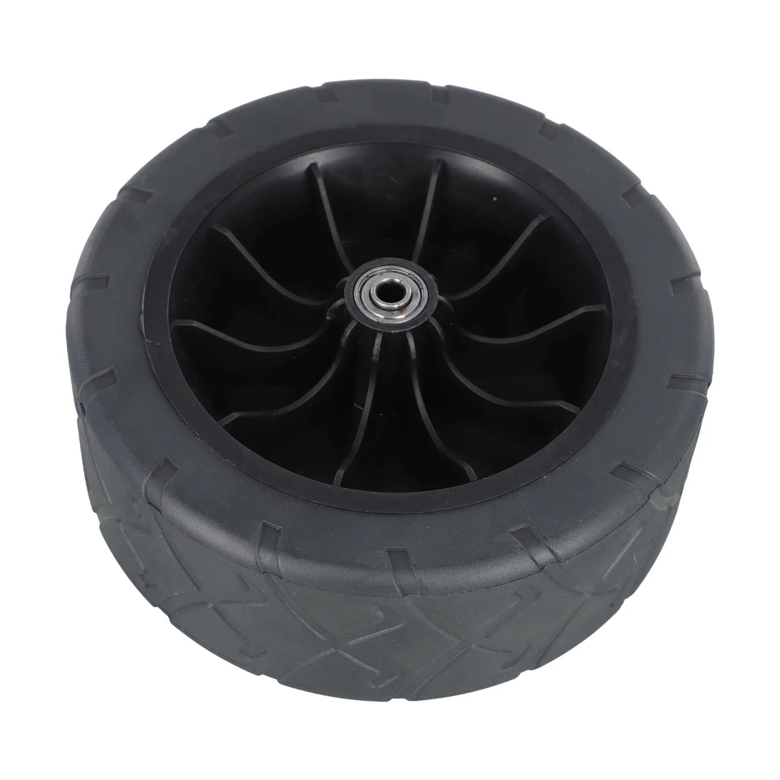 Cart Replacement Wheel 8inch PU Wheel Beach Bearing Inner Diameter 0.8 Big Wheel High-quality Materials Mute Wheel