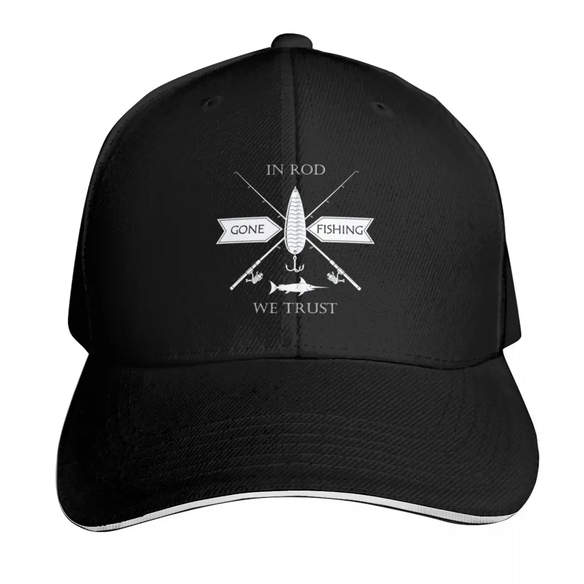 

In Rod We Trust Baseball Cap hats on offer Ball Cap Custom Cap Vintage Trucker Hats For Men Women's