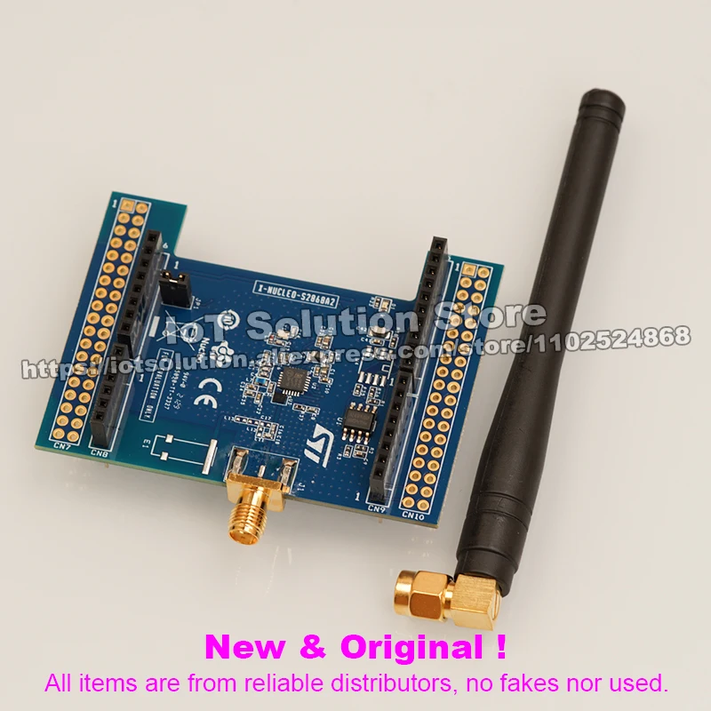 X-NUCLEO-S2868A2 Sub-1 GHz 868 MHz RF expansion board based on S2-LP radio for STM32 Nucleo