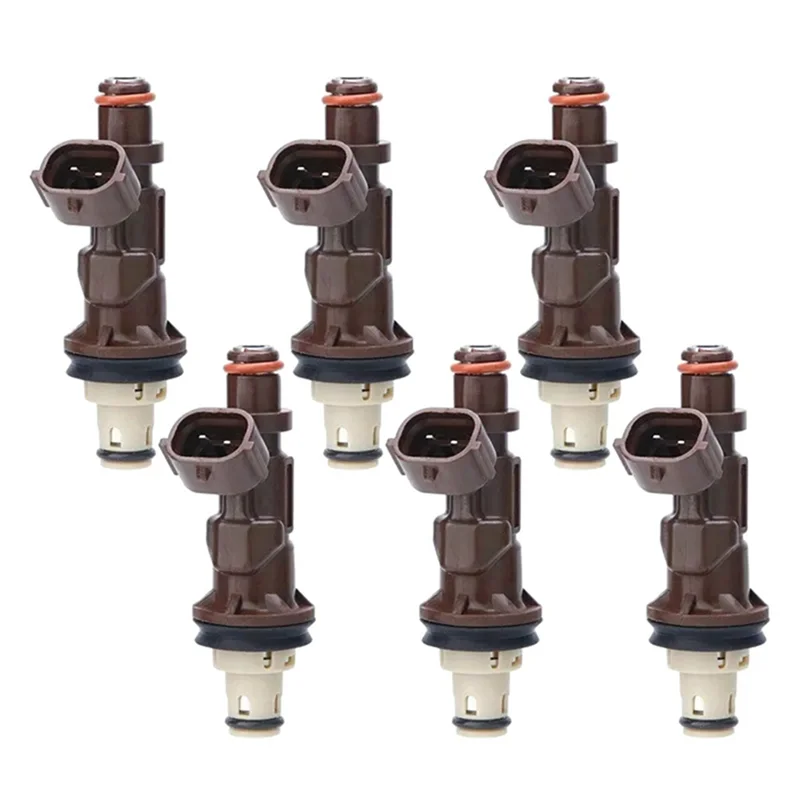 6PCS Fuel Injectors for 1999-04 Toyota Tacoma Tundra 4Runner 3.4L V6 23250-62040 23209-62040