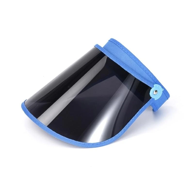 Портативный черный пустой цилиндр, прозрачная регулируемая кепка для женщин, солнцезащитная шляпа, летняя шляпа от солнца, велосипедная походная кепка с козырьком