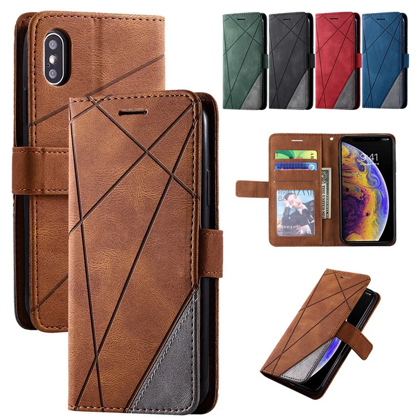 S22 Ultra Plus A52S Leather Flip Case For Samsung Galaxy A13 A33 A53 A73 A03 Core A02 A12 A22 A32 A42 A52 A72 4G 5G Wallet Cover