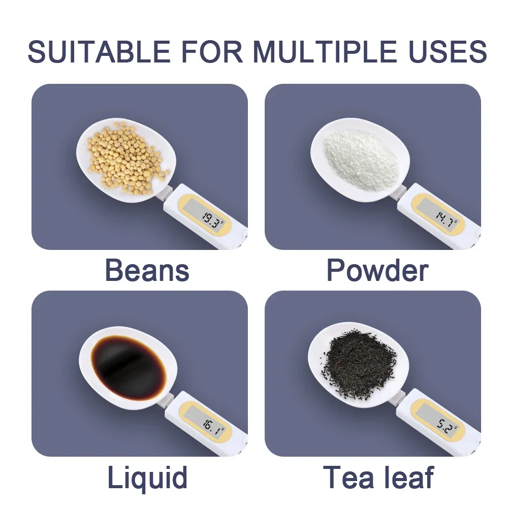 Electronic Kitchen Scale Precision Spoon Scale Digital Scale Kitchen Weight Electronic Precision Scales Digital Measuring Spoon