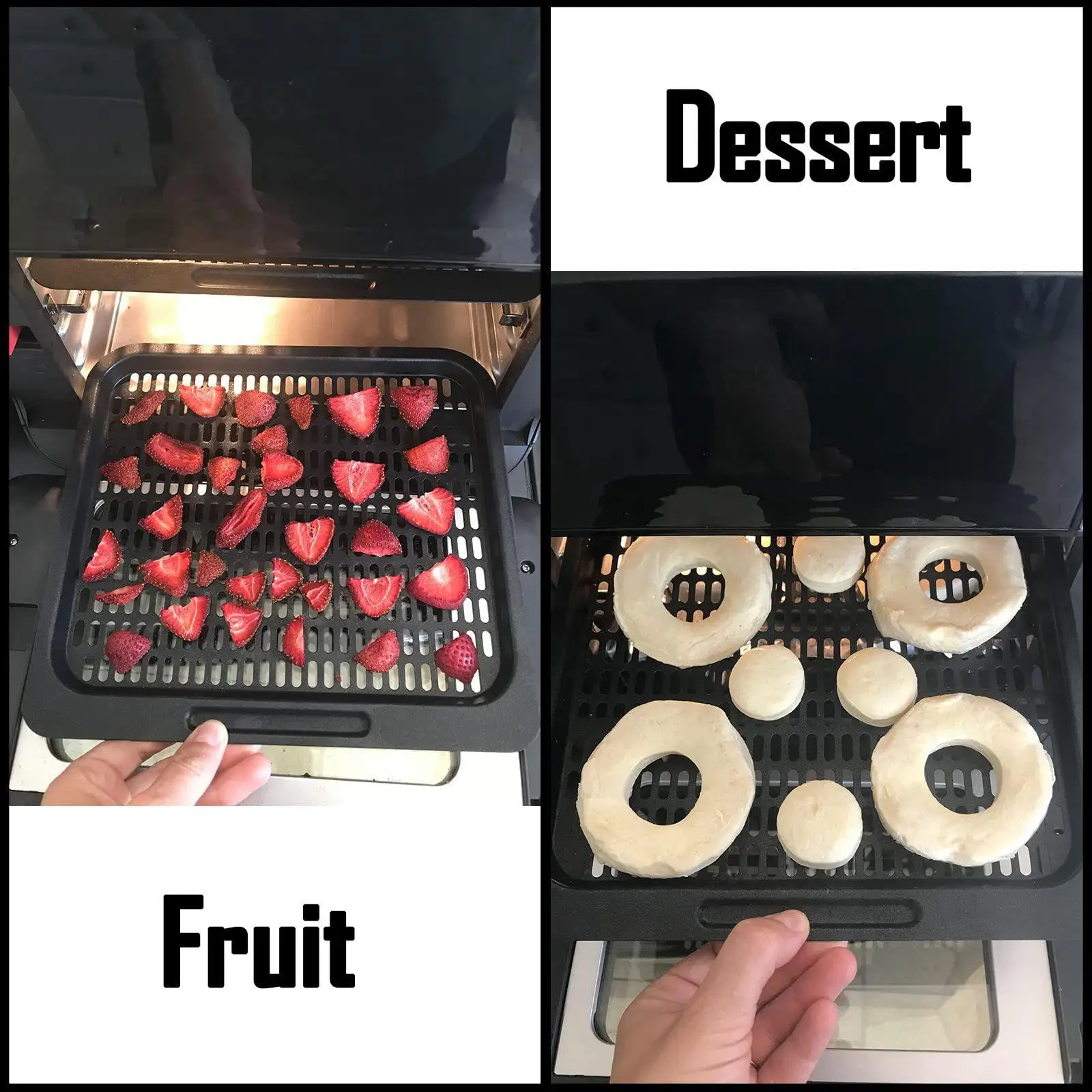 

Nonstick Electric Fryer Grill Rack for 10Qt 10.6Qt Fryer Baking Basket Pan