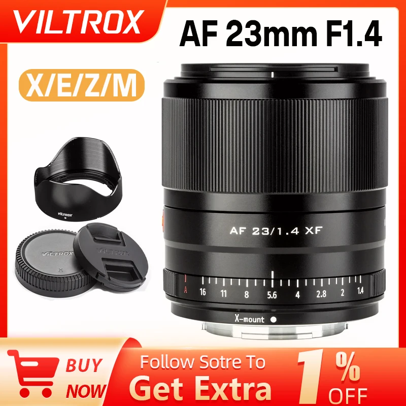 Viltrox 23Mm F1.4 A…