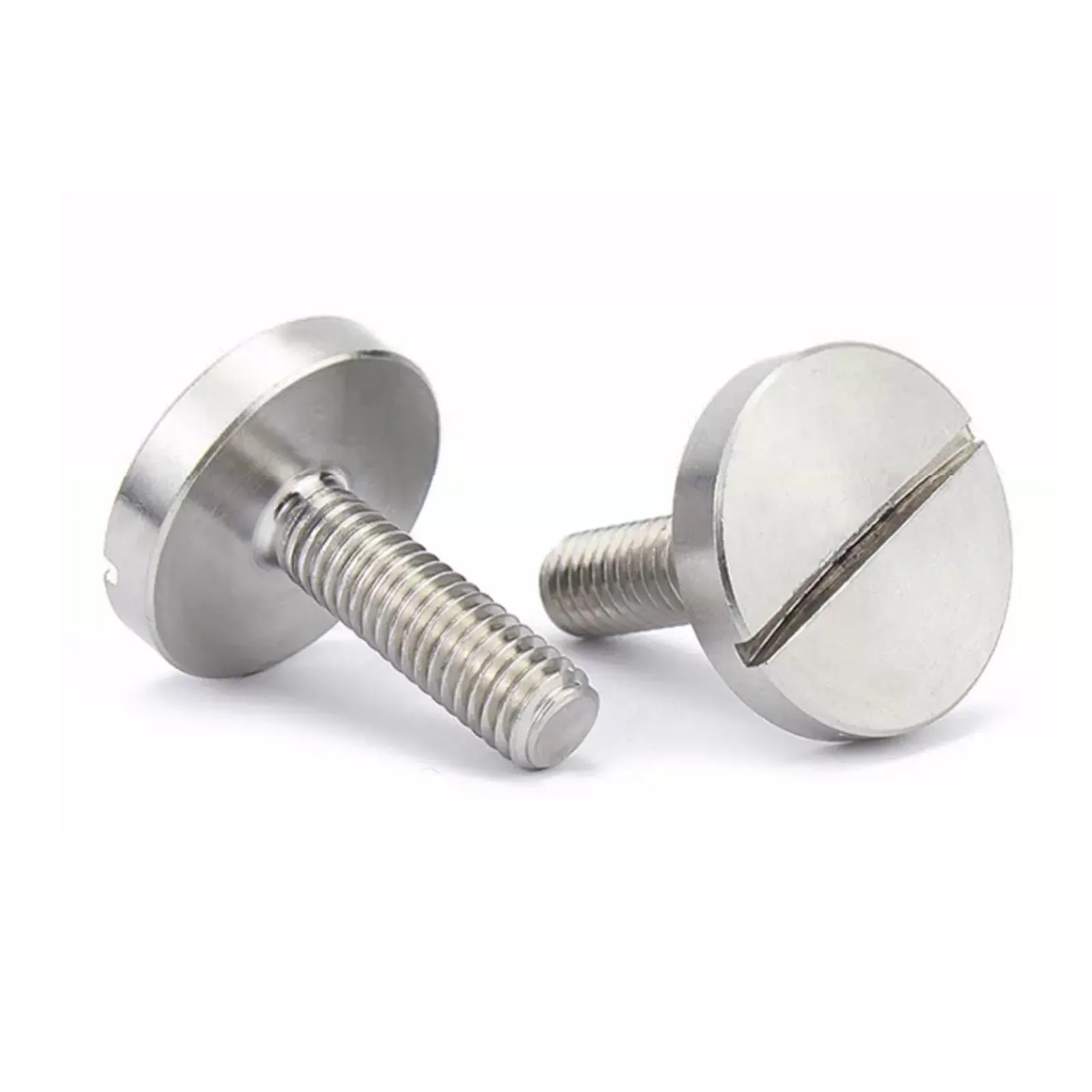 1/5pcs GB833 M2 M2.5 M3 M4 M5 M6 M8 M10 304 Stainless Steel Big Large Truss Slotted Round Head Screw Bolt