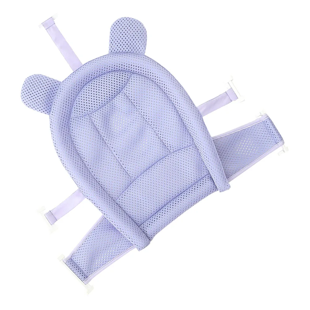 

Baby Bath Tub Mesh Sling Support Seat Infant Hammock Like for Bath Time Comfort Easy Shower Net Bag