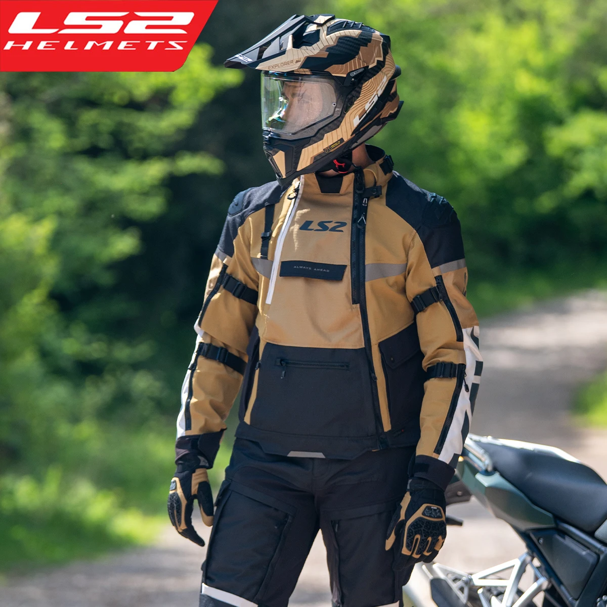 LS2 Original Motorcycle Jacket LS2 X-MASTER Motocross Jacket Pants