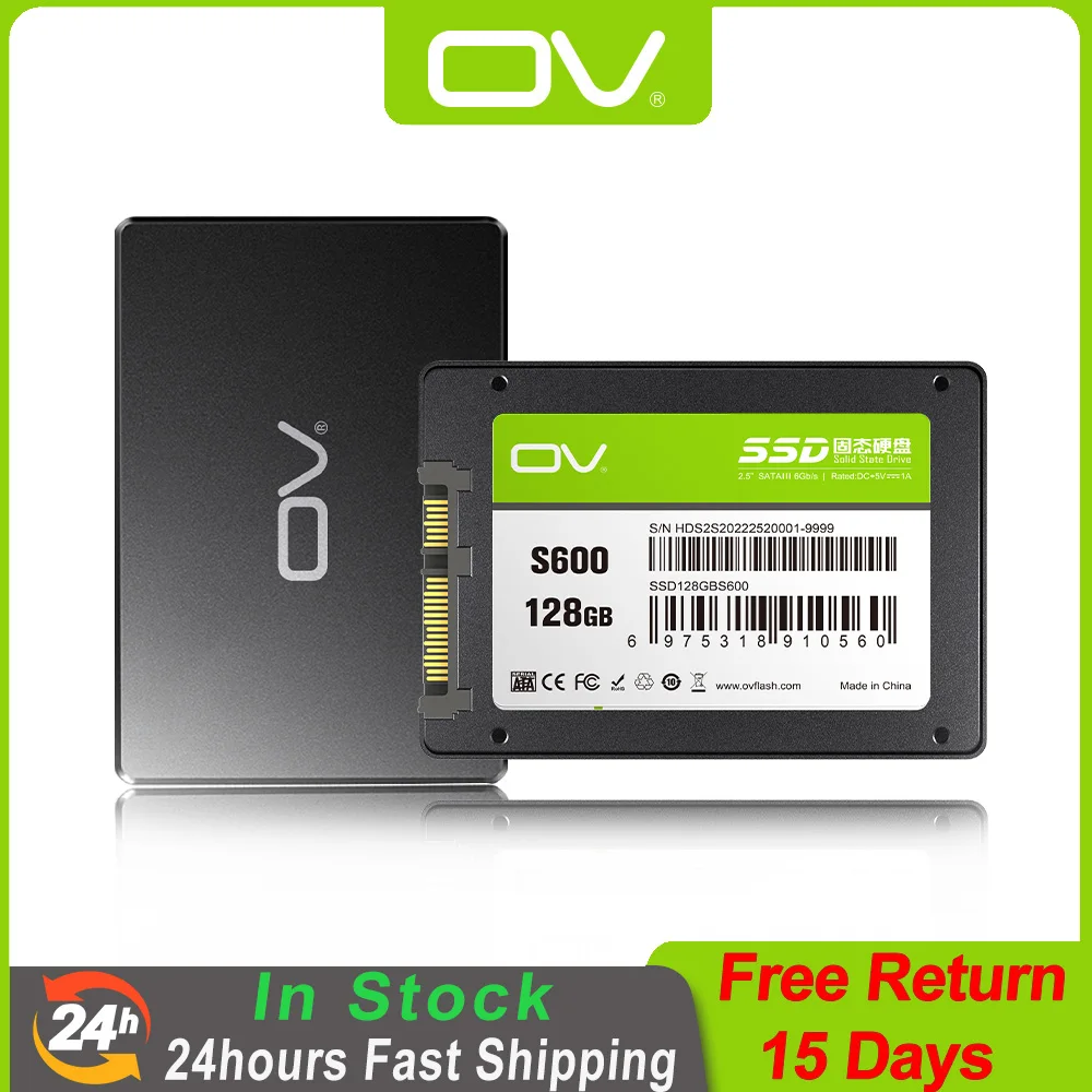 OV Sata 3 120gb 128GB 480gb 256GB 512GB 1TB 2TB Notebook Ssd Internal Hard Drive Disk For PC Desktop Laptop Solid State Drives