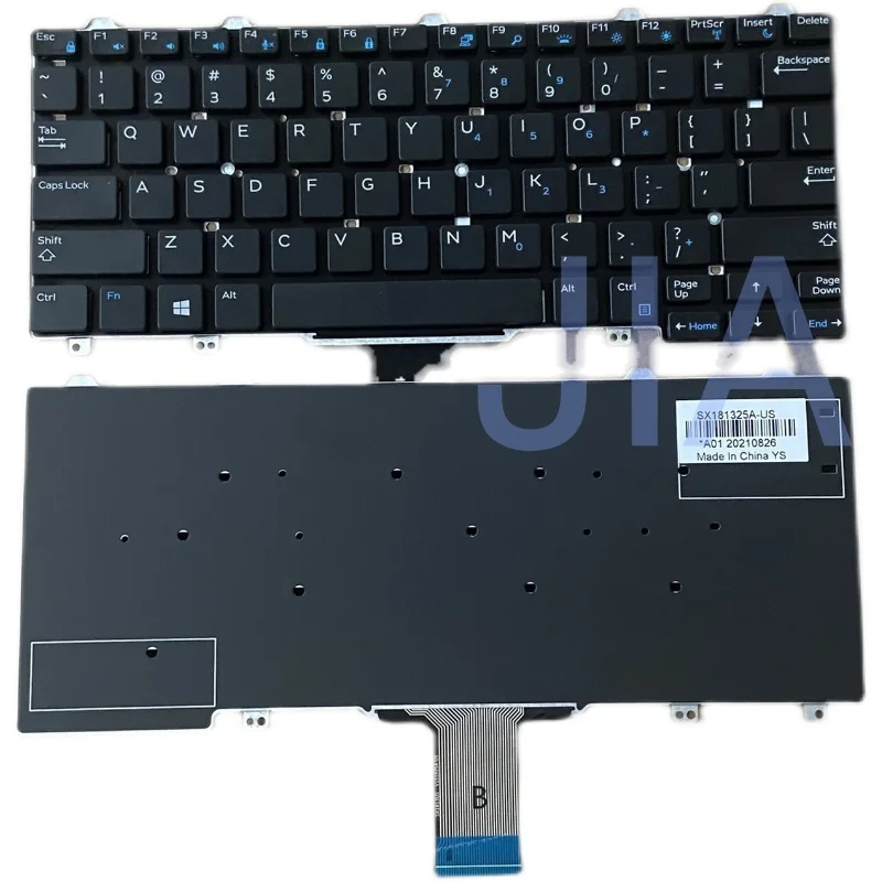 Keyboard For DELL Latitude280 7380 E5250 E7270 E5270 E7250 3150 3160 3165 12-5000 5280 7350 5290 5250