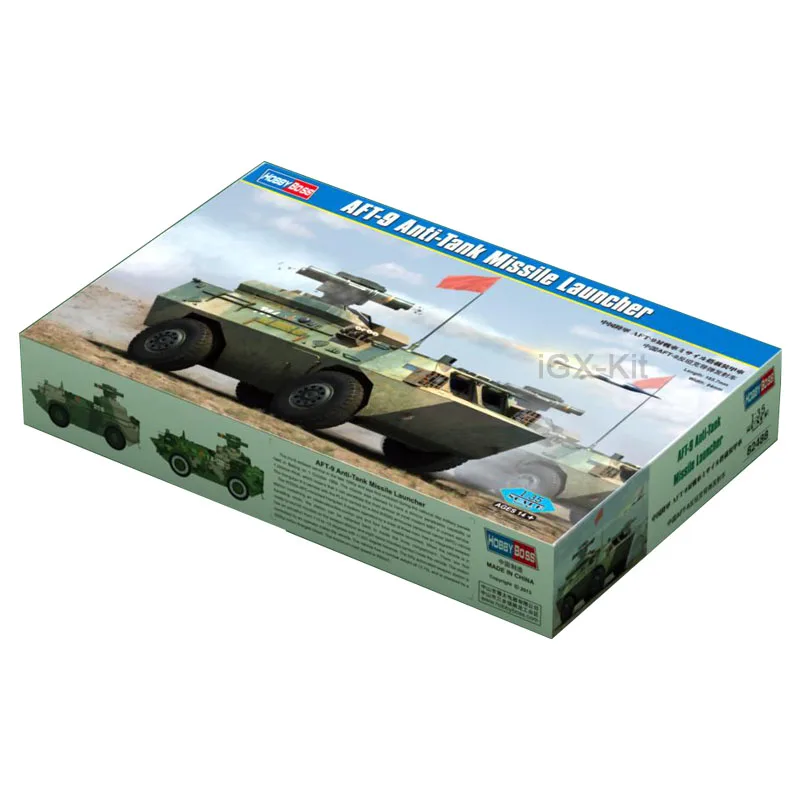 Hobbyboss 82488 1/35 Scale AFT9 AFT-9 Anti Tank Missile Launcher Vehicle Hobby Craft Toy Plastic Model Building Kit