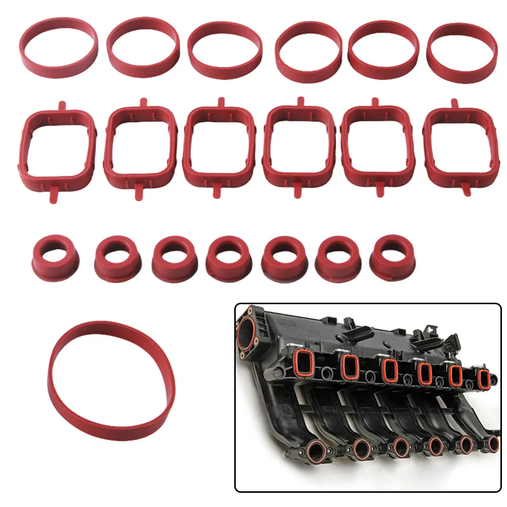 Gasket kits for bmw N52 N54 N55 M57 intake manifold OE 11617800585 3.0L 325i 330i 335i 525i 530i X3 X5