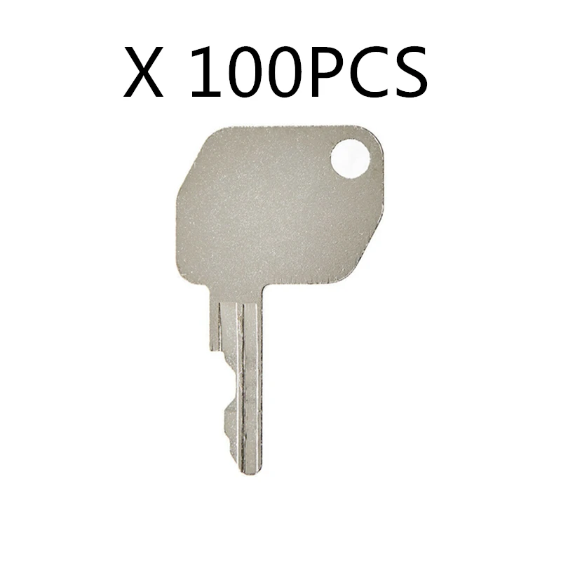 

100 PCS 92274 Ignition Key For Ford NH New Holland JCB 3CX Thwiates Dumper Backhoe Heavy Equipment Starter Switch