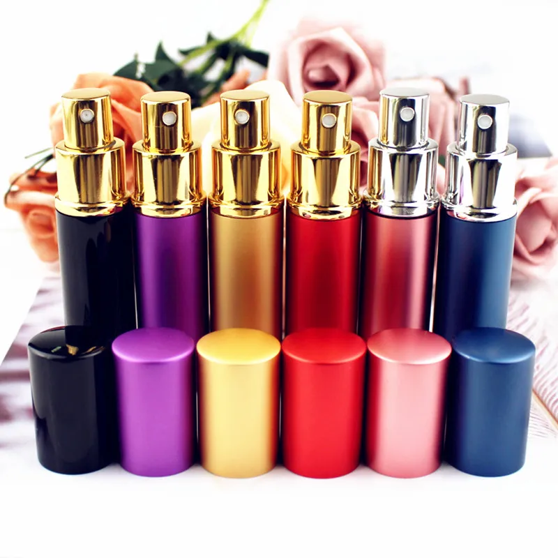 1pc Top-Qualität 5ml 10ml Parfüm flasche nachfüllbare Reise Parfüm Zerstäuber Mini Glas Sprüh flasche leer