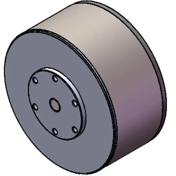 DMH6215 brushless DC motor hub motor direct drive motor with drive encoder