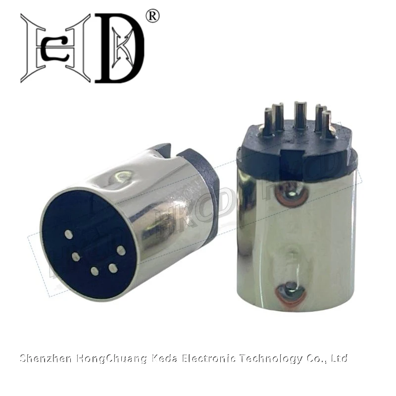 5 10 30 50 200 Pcs Din Plug Male Connector 3 4 5 6 7 8 9 10 Pin Wire Solder Injection Rating 1A 110V 2A 12V Mini Circular DIN