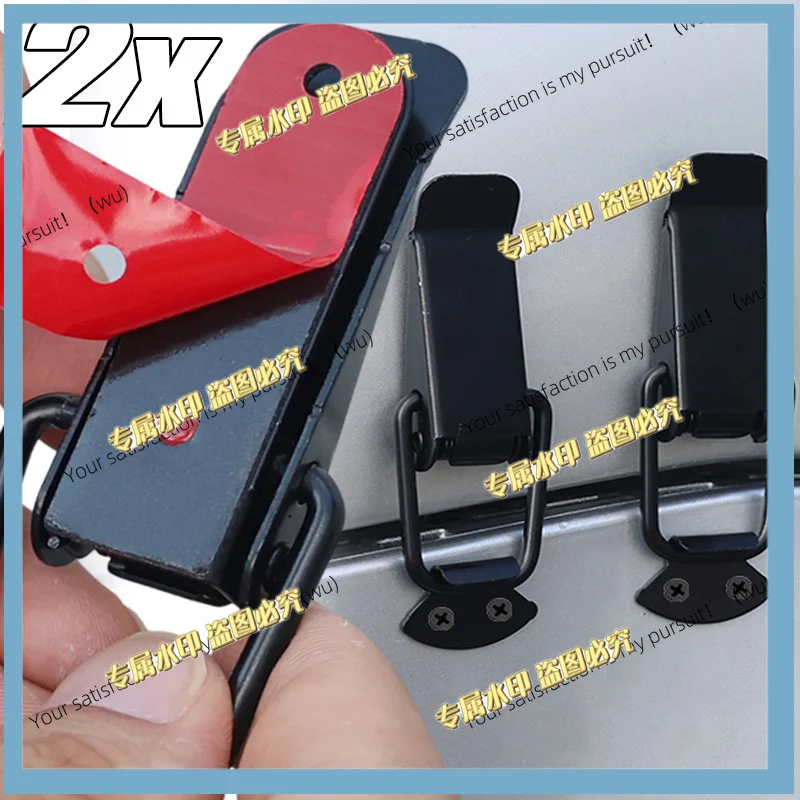4car bumper retractors, small/large connection latches, quick release hooks