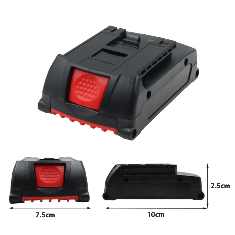 BAT618 5X18650 Lithium Battery Plastic Case PCB Charging Protection Circuit Board For Bosch 18V Li-ion Battery Box Shell Housing