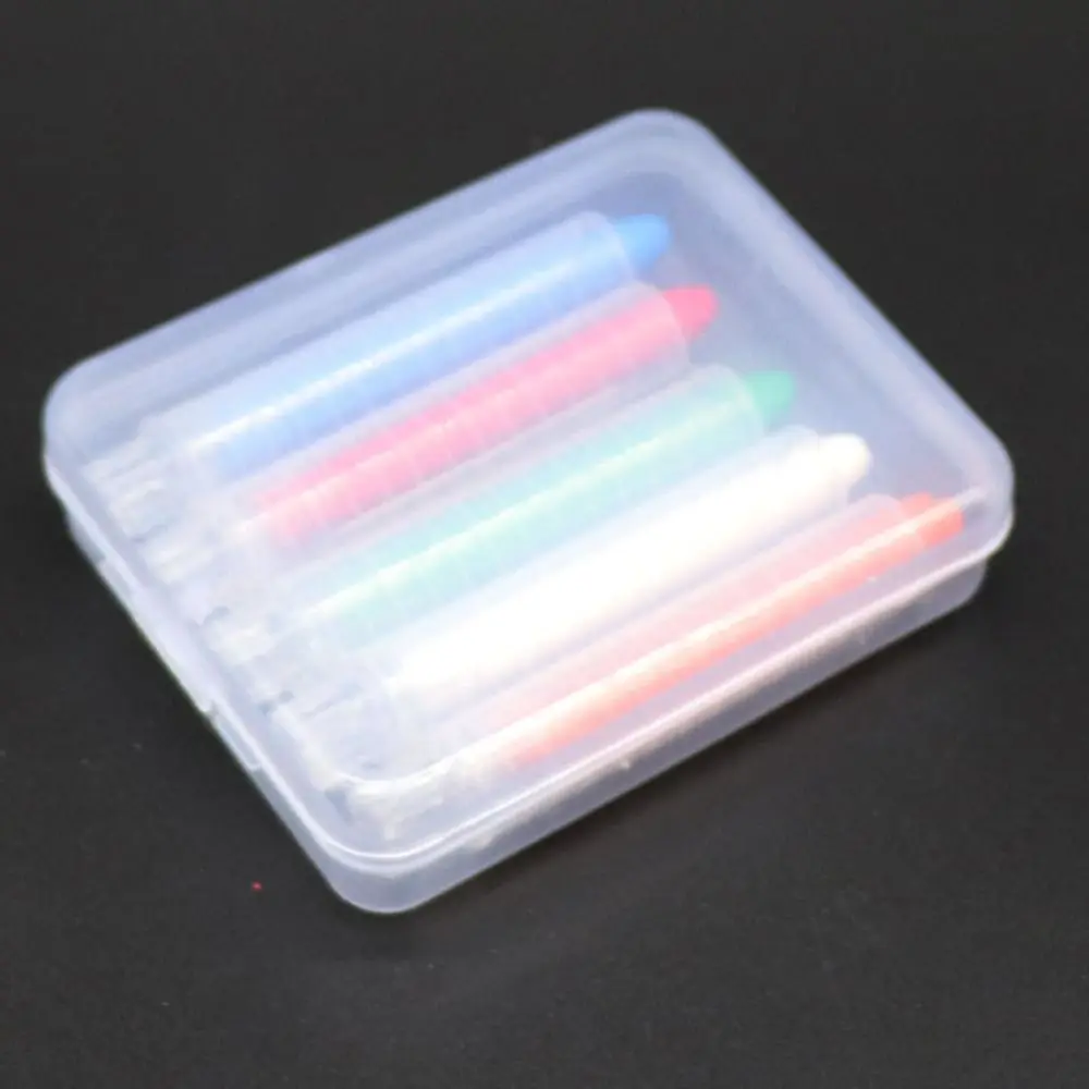

Creative Non-toxic Dust Free Chalk Drawing Pens DIY Painting Teacher Chalk Colorful White Pen Solid Water Chalk Office Supplies