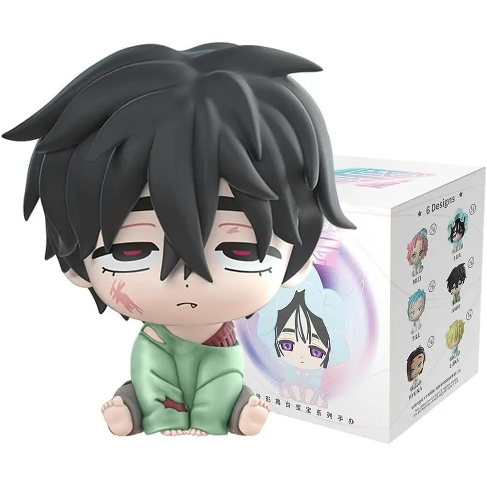 

YJacuing Anime Alien Stage Baby Series Mystery Blind Box igures, Oicially Licensed Collectible Stat(Single Box, Contains One Ran