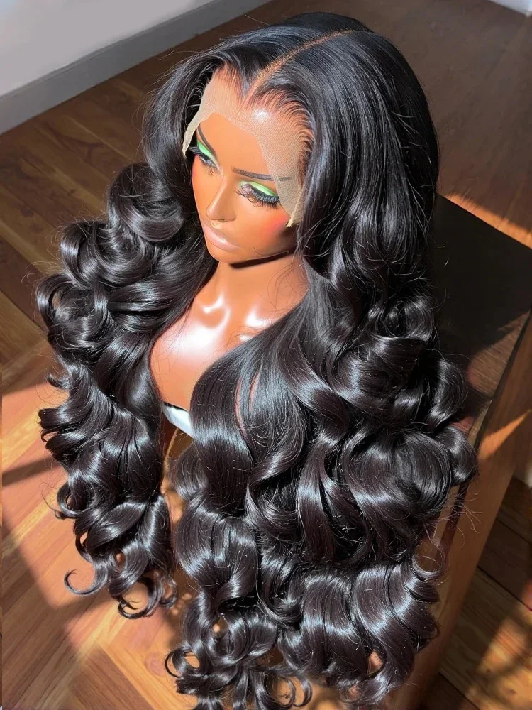 30 40 Inch Body Wave Wigs Human Hair 13x4 13x6 HD Lace Frontal 100% Human Hair Wig For Black Women