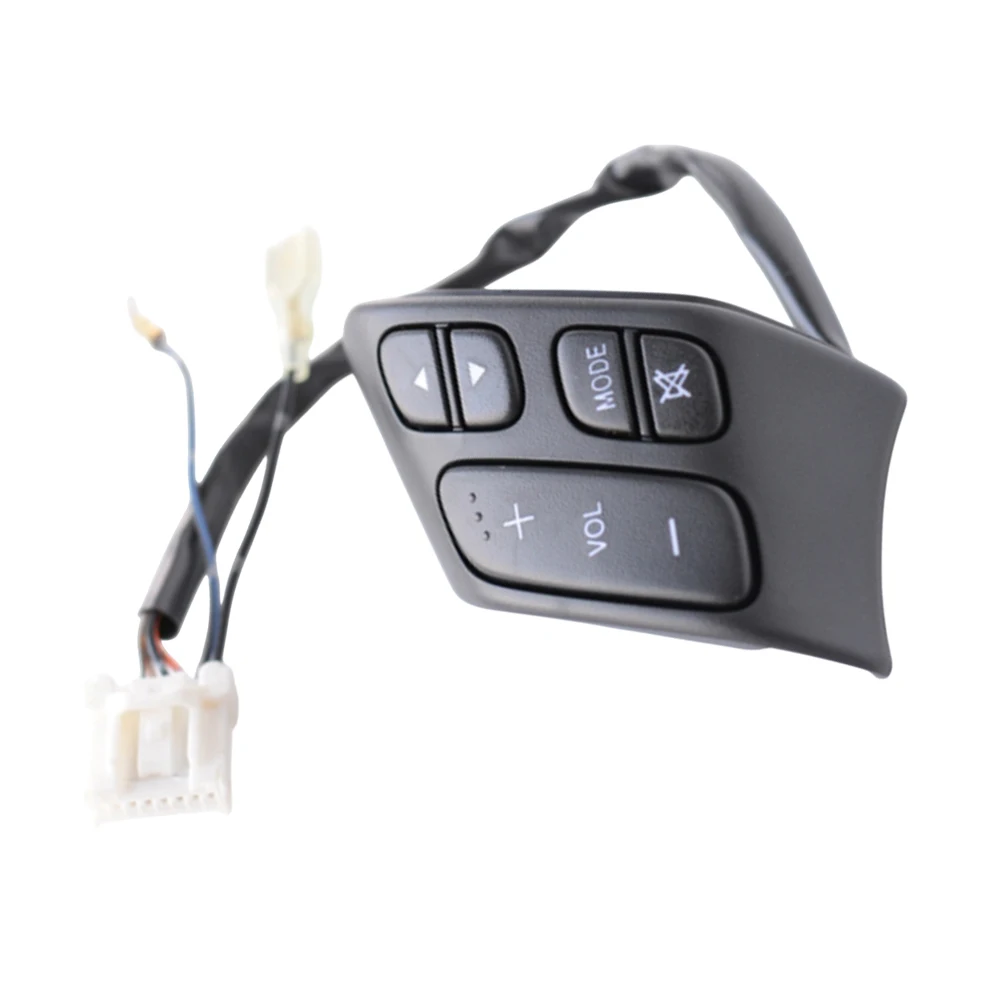 

Auto Audio Button Car Audio Control ABS Material Construction Left Side Installation Multi-function Audio Button Switch