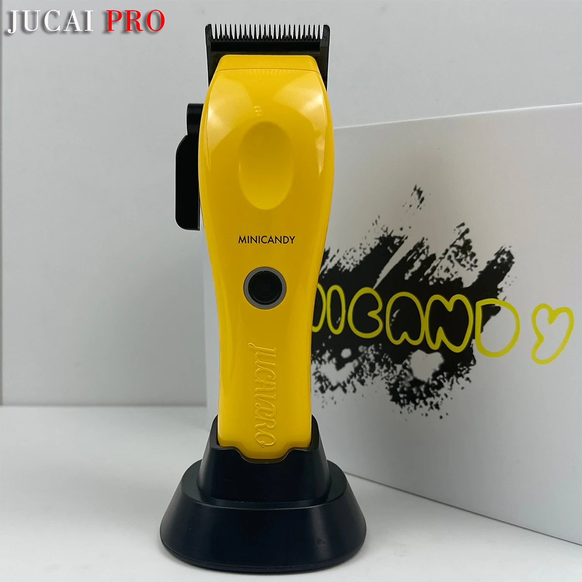 JUCAI JC01 8000RPM Professional Hair Clipper Salon Trimmer DLC FADE Blade Hair Cutting Machine for Man Barber Shop