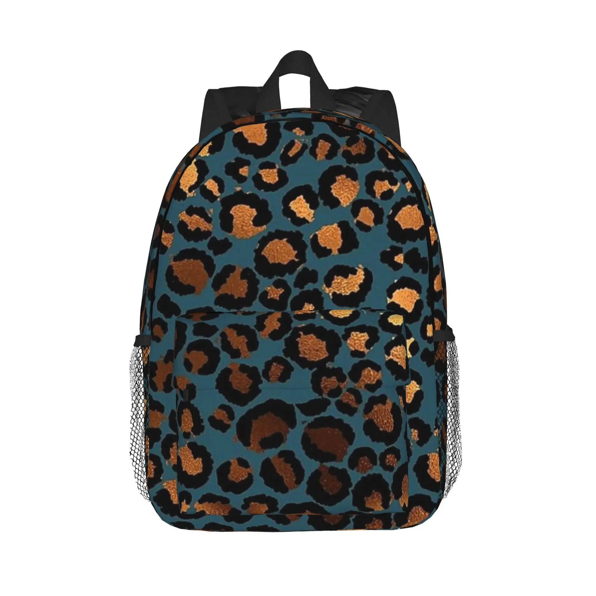 Cheetah Print Leopard Print Backpack Hot Sale Daypack Large Capacity Boys Girls BookBag Shoulder Bags for Men Women School Bag