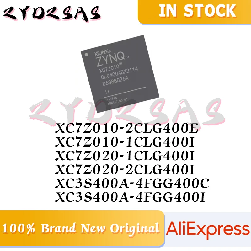 XC3S400A-4FGG400C XC3S400A-4FGG400I XC7Z010-1CLG400I XC7Z010-2CLG400E XC7Z020-1CLG400I XC7Z020-2CLG400I IC Chip BGA-400