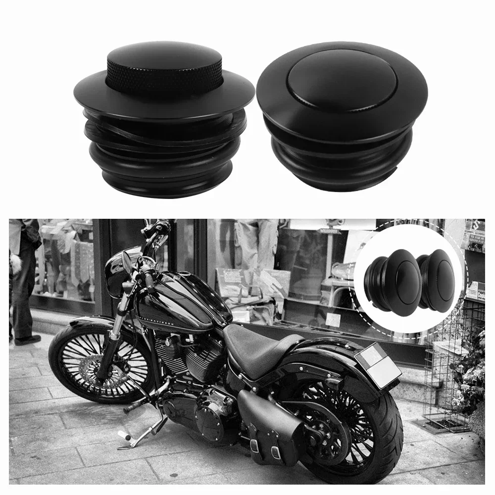 1 Pair Fuel Tank Pop-up Gas Cap Vented Flush Mount Cap for