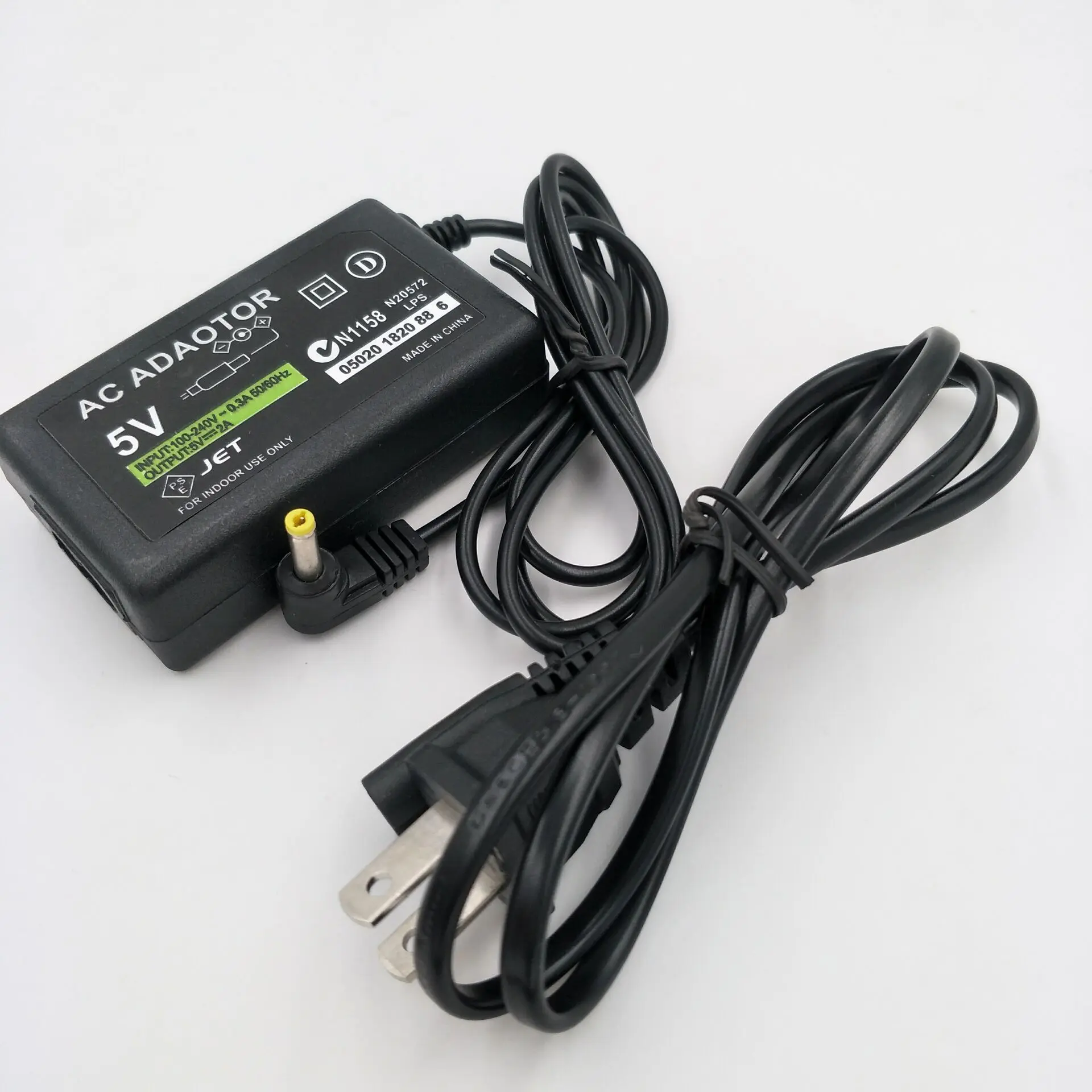 Für PSP-Ladegerät 5 V AC-Adapter Home Wall Charger Netzteilkabel für Sony PSP PlayStation 1000 2000 3000 EU US-Stecker