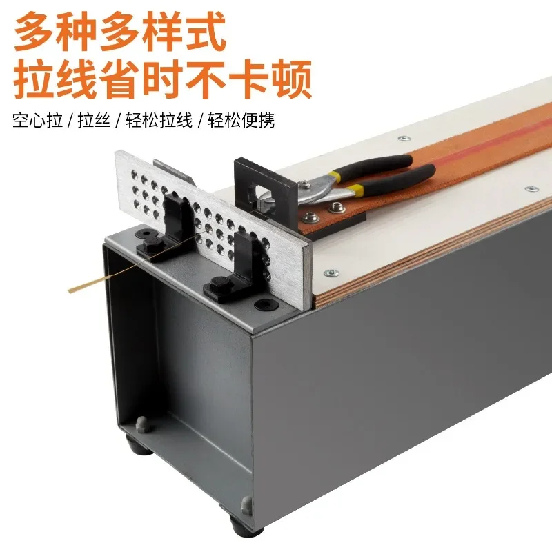 Desktop Small Manual Wire Drawing Bench Jewelry Making Machine Silver Gold Wire Forming ToolGoods in stock