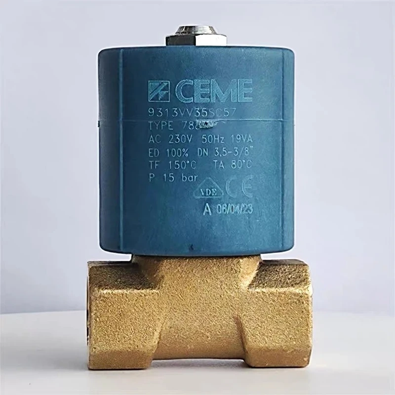 

Электромагнитный клапан CEME 9313 AC220V 9313VV35SC57, размер: 3/8