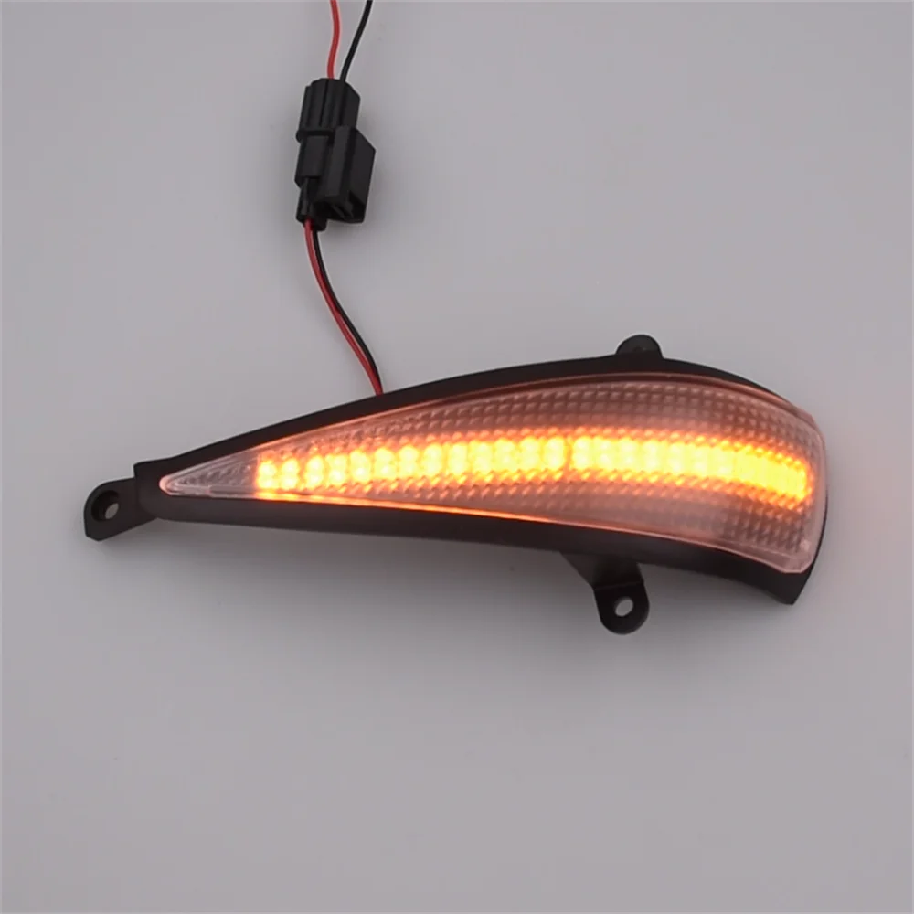 2X Dynamischer Blinker LED-Blinkleuchte Seiten-Spiegel-Lampe für Honda Civic 8. Generation MK8 Hatchback 3D 5D 2006 2012 FN2 FN FK – Detail 20
