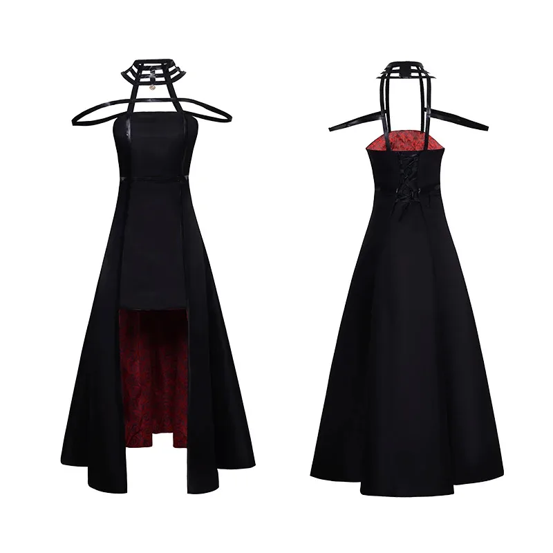 Spy×Family Anime Yor Forger Kostiumy Cosplay Sexy Czarne Odkryte Ramiona Halloween Karnawał Impreza Kostiumy Cosplay