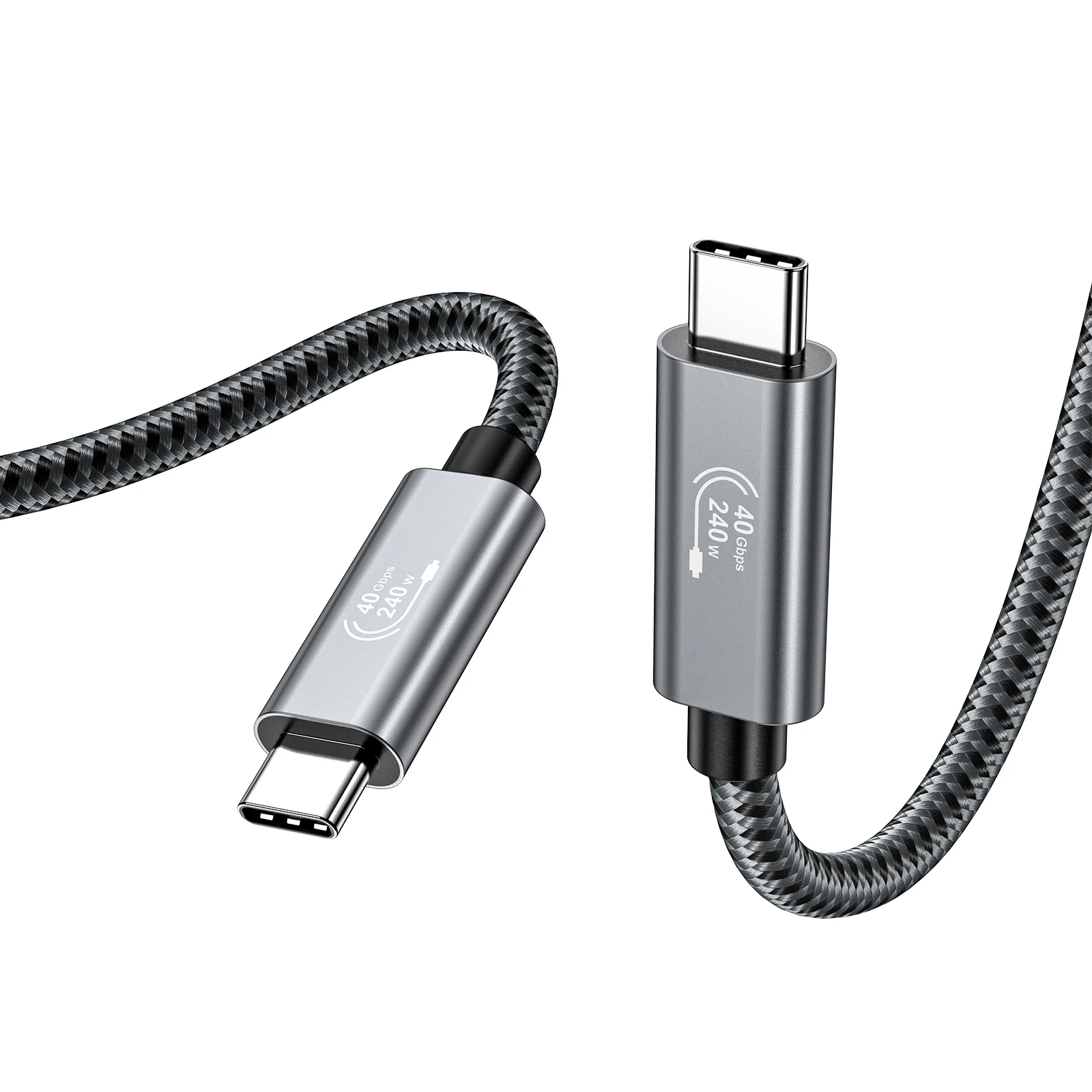240W USB4 Type-C Cable 8K60Hz Video Output Super Fast Charging Data Transfer for Laptop Phone