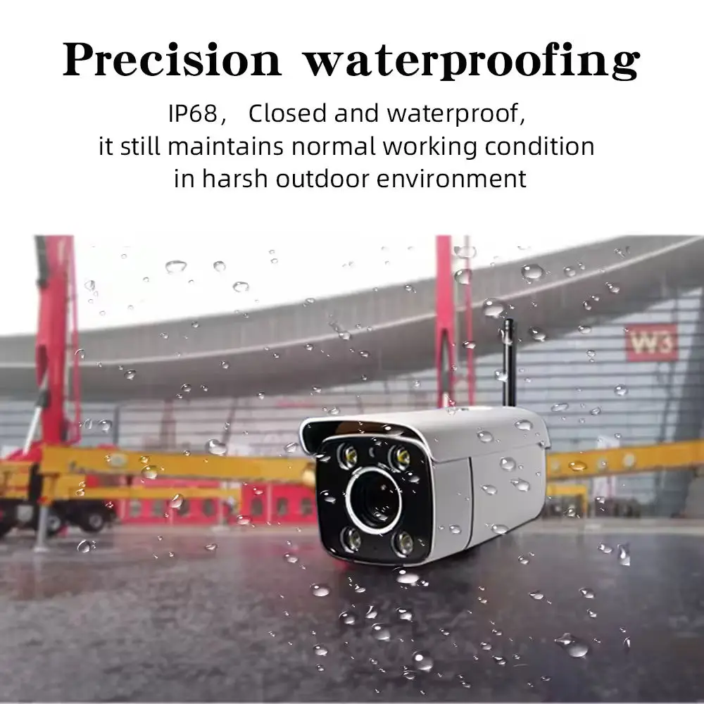 2.4G Digital Wireless 7 Inch 1080P 8x Zoom Waterproof Camera System with IPS Monitor Night Vision Universal Fitment DVR Kit