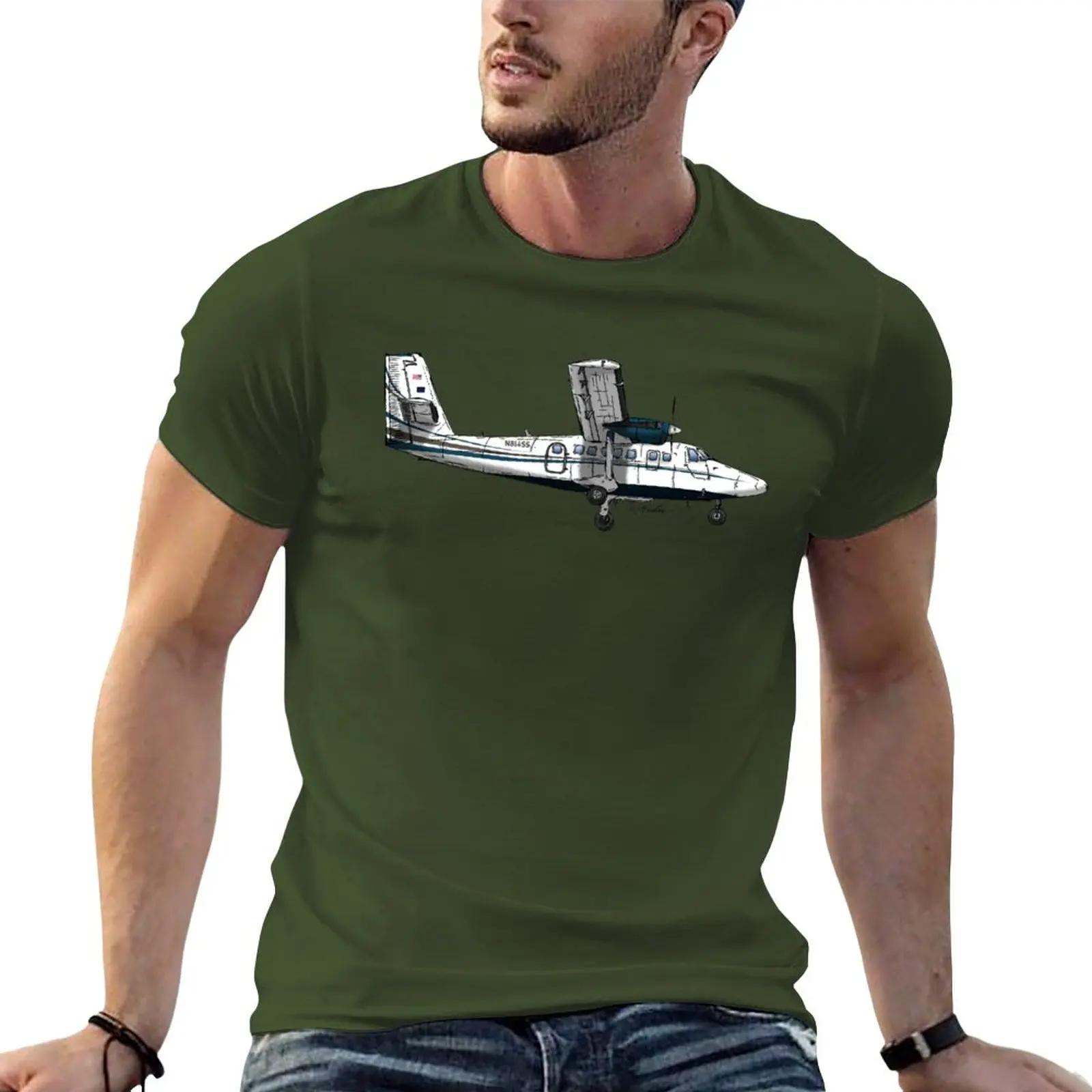 

New Twin Otter N814SS T-Shirt Clothing clothes summer shirt mens t shirts casual stylish