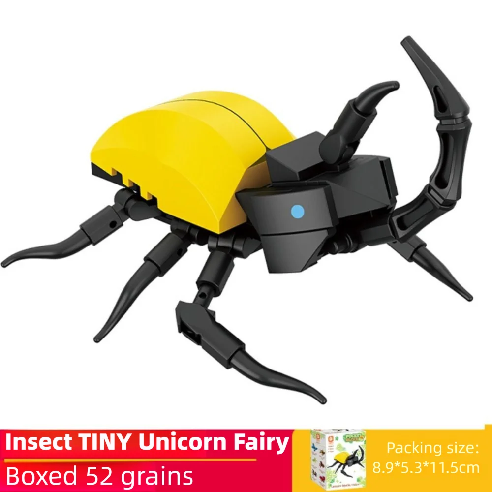 Puzzle Insekt Tier Modell Interessante Ameise Insekt Spielzeug Heuschrecke Bausteine Geschenk