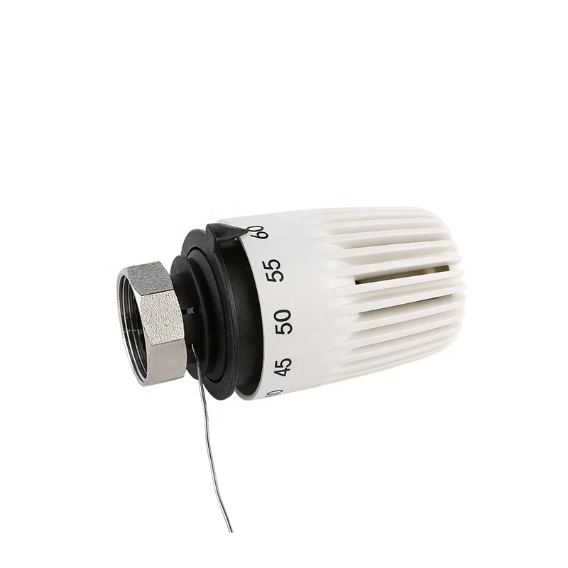 ATV&UTVFactory Price Modern Brass Auto Thermostatic Head with Remote Sensor for Apartment Radiator Valve