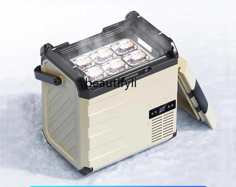 

A61 Car refrigerator Compressor cooling and heating outdoor car home dual-purpose battery mini, freezer