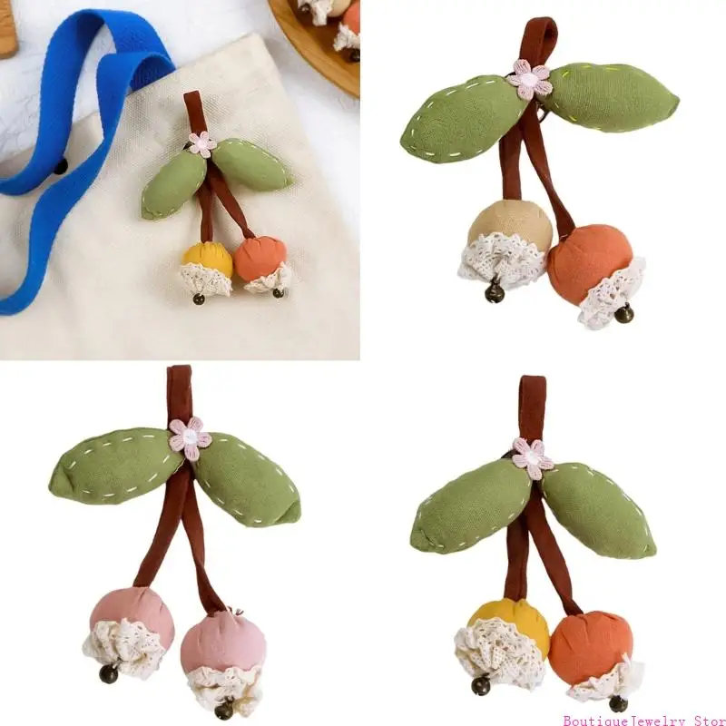 دبوس E1PE مستوحى من الفاكهة ومُحسِّن الزي متعدد الاستخدامات المُخيط يدويًا