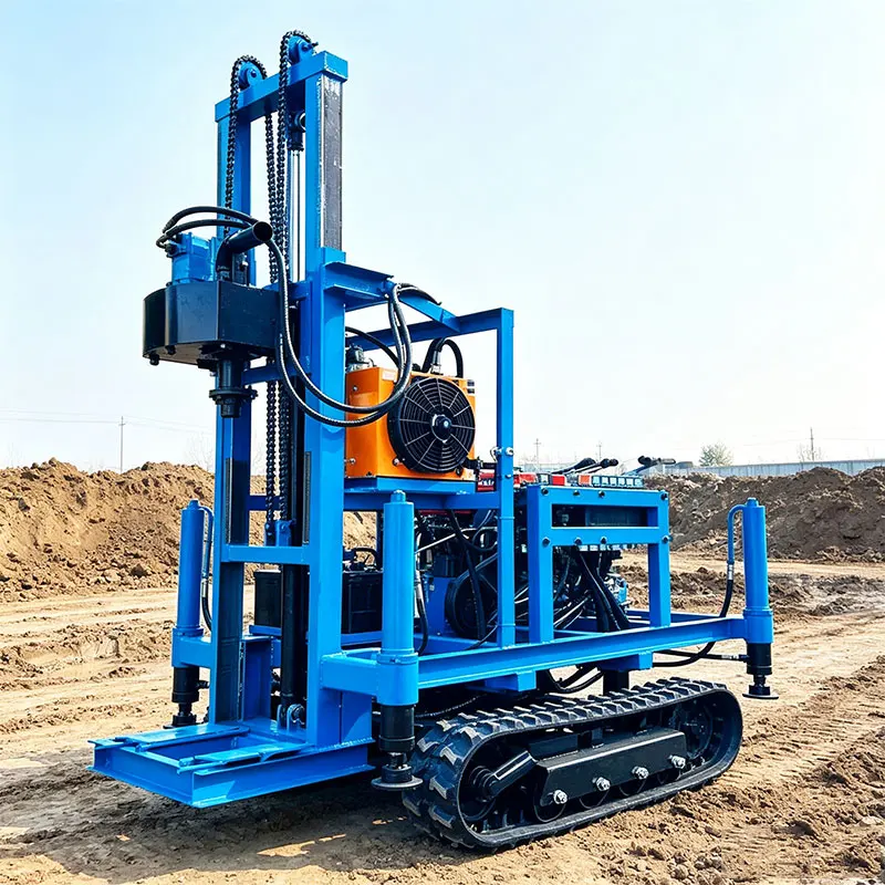 

Customized Hydraulic 200m Precision Drill Diesel 22HP-35HP Water Well System