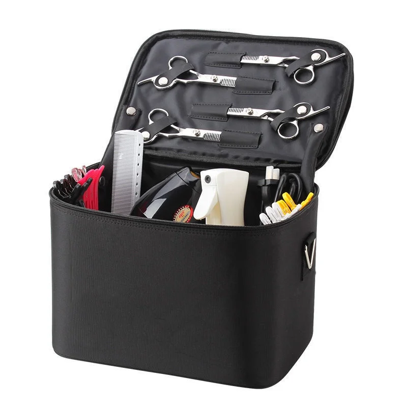 Hairdressing tool kit, multi-functional handbag, hairstylist specific, hair dryer storage bag, toolbox bag, scissors storage bag