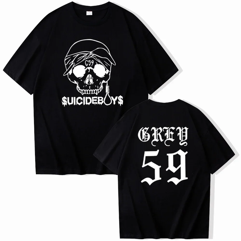 

Suicideboys T Shirt G59 Tour Clothing American Hip Hop Fashion Tees Gift for Fan O-Neck Casual Short Sleeve Women T-Shirts Tops