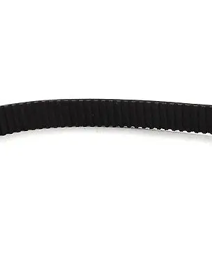 T2.5x420 168-Teeth 10mm Wide 2.5mm Pitch Black Cogged Timing Belt for 3D Printer