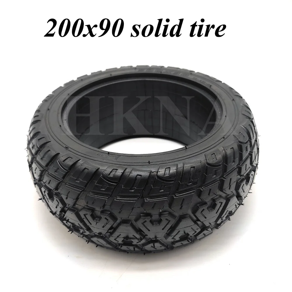 Electric Scooter 200x90 Solid Tubeless Tyre for Electric Balance Car Explosion-proof Non-Pneumatic Tire Replacement Parts