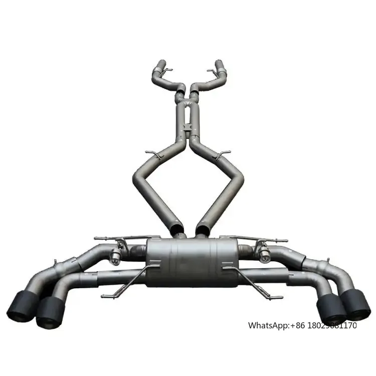 

Alfa Romeo Giulia Stelvio Quadrifoglio 2.9T Valvetronic Exhaust System Valved Catback